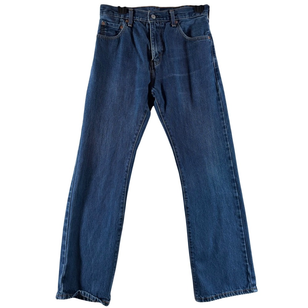 Levi's 517 Bootcut Jeans‎ 30x30 Blue Medium Wash Denim Mens Pants 517-0217